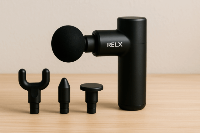RELX筋膜リリースガンMINIの口コミまとめ！軽量・静音・高振動の三拍子