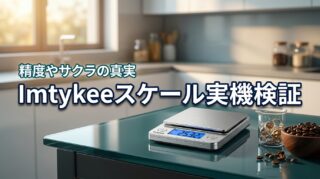 Imtykee デジタルスケールの口コミは嘘？精度やサクラの有無を実機で検証